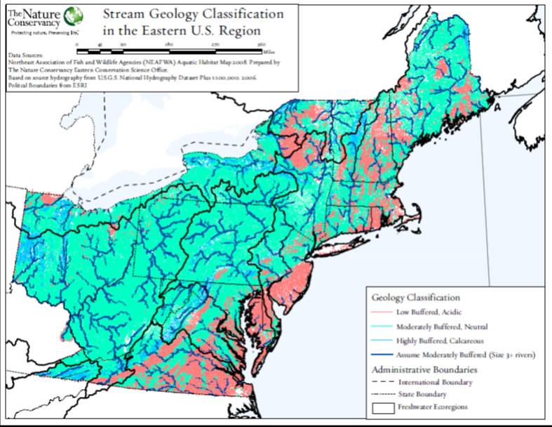 Northeastern Aquatic Habitat Classification Project
